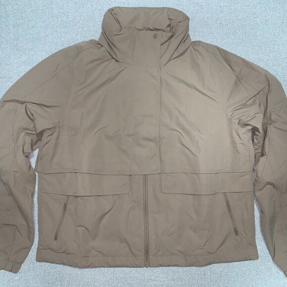 NWT Always Effortless Classic-Fit Jacket size 8 Sheer Oak - Picture 1 of 12